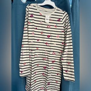 Stripe straight dress